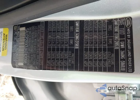 2018 Land Rover Discovery Sport Se из США, поврежденный, VIN SALCP2RX3JH742098